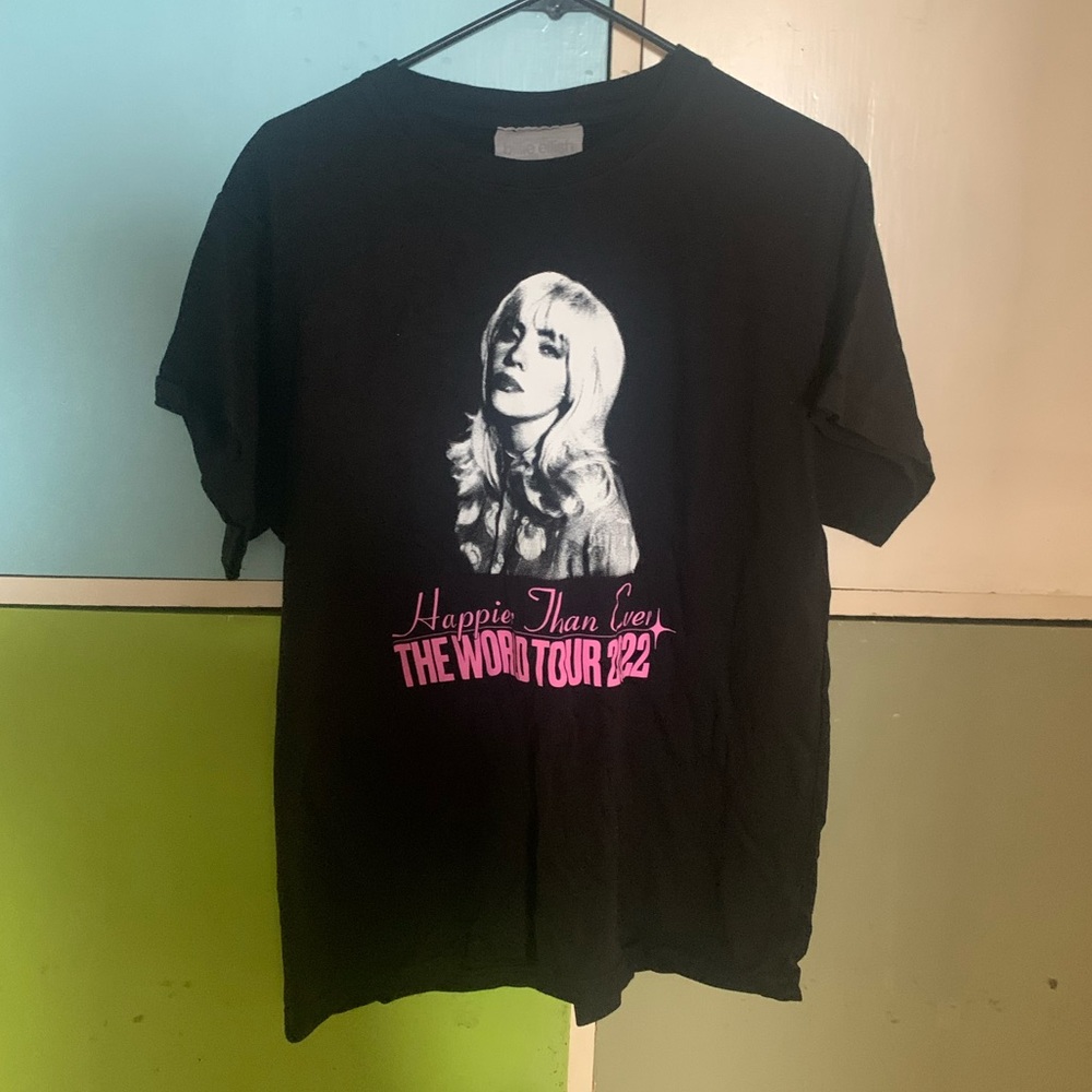 Billie Eilish Happier Than Ever Tour 2022 T Shirt